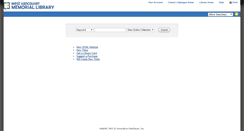 Desktop Screenshot of catalogue.westvanlibrary.ca
